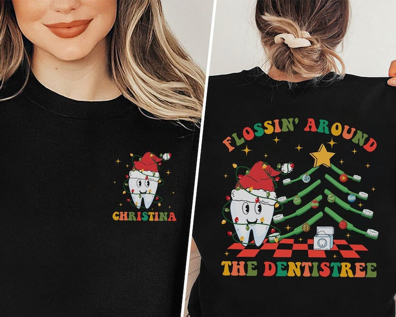 Dental Christmas Holiday Sweatshirt