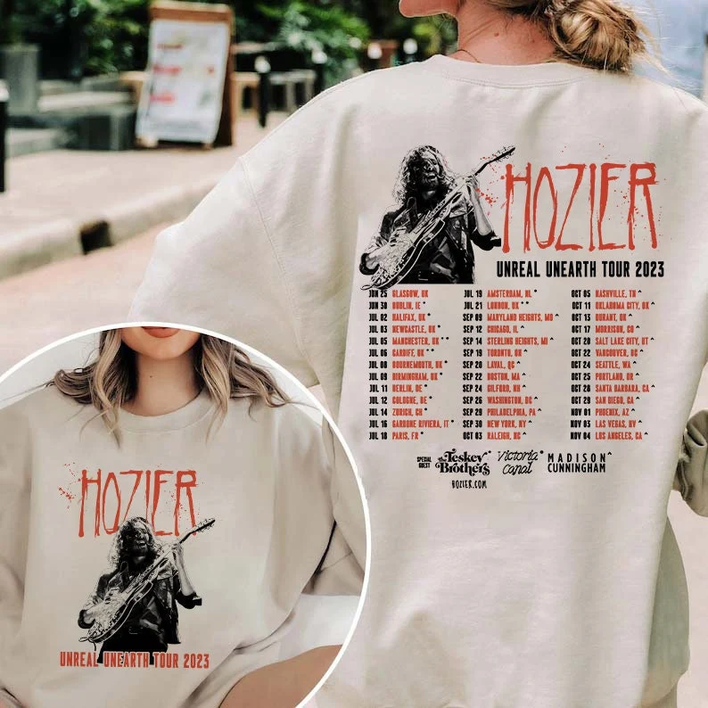 Hozier Unreal Unearth 2023 Sweatshirt