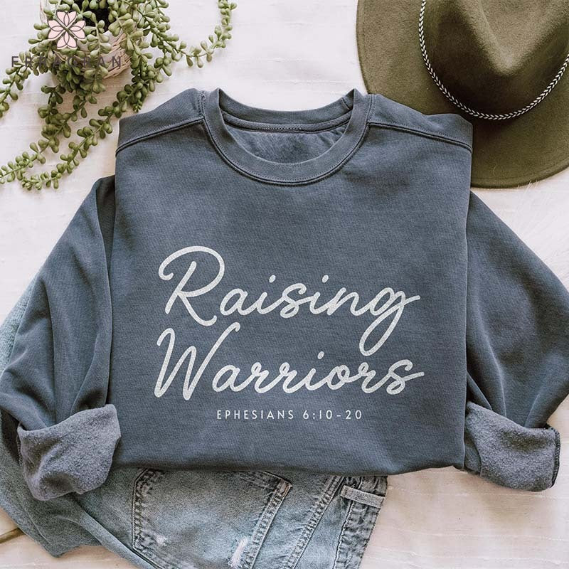Bible Verse Casual Crewneck Sweatshirt