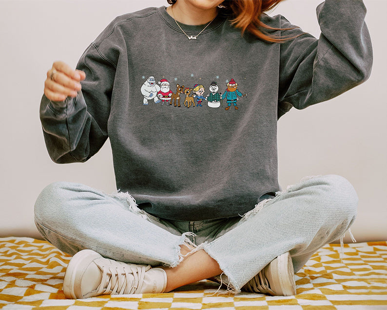 Rudolph Friends Christmas Sweatshirt