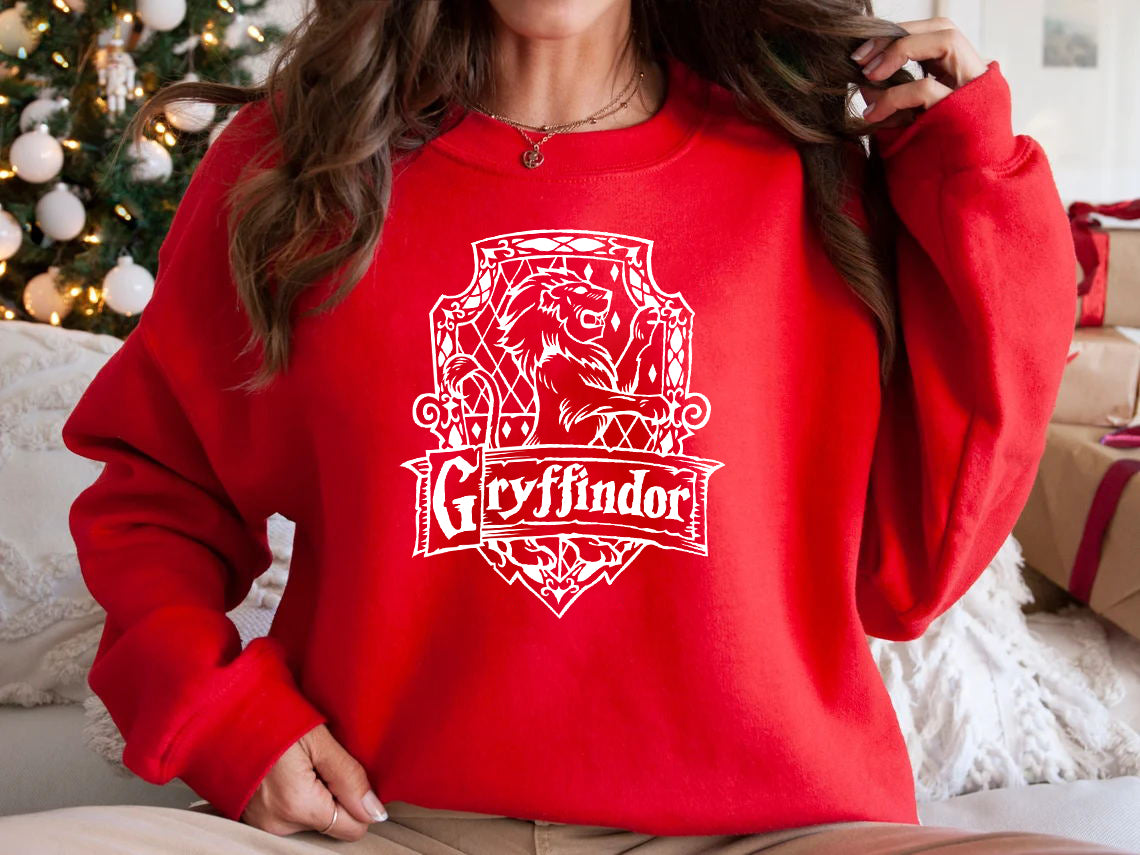 Hogwarts School Red Sweatshirt