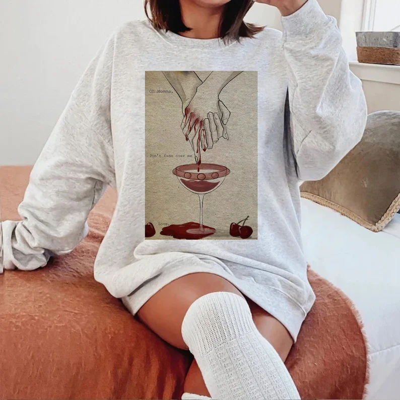 Cherry Wine Lyrics Sweatshirt