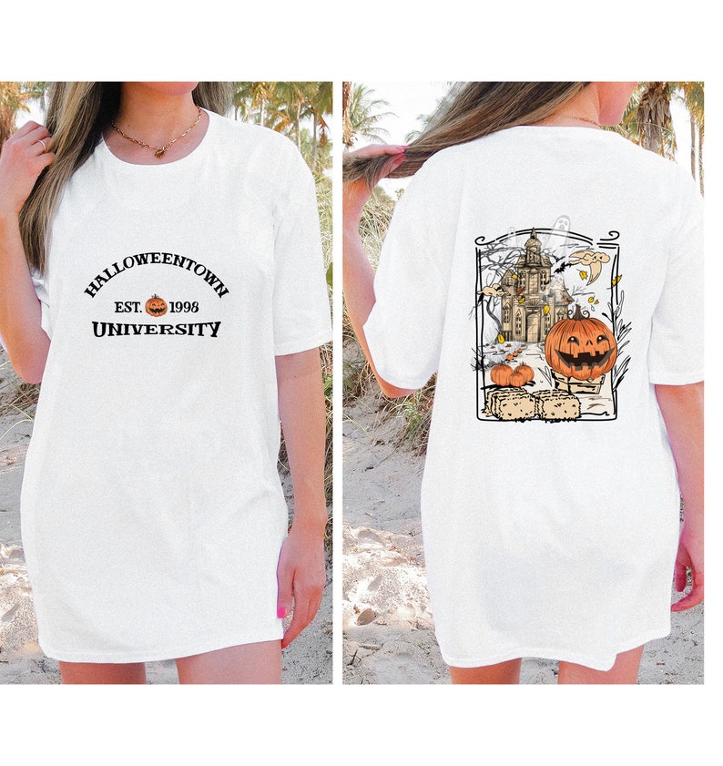 Halloween Ghost Print T-shirt