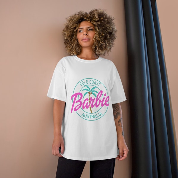 Malibu Beach Barbie White T-shirt