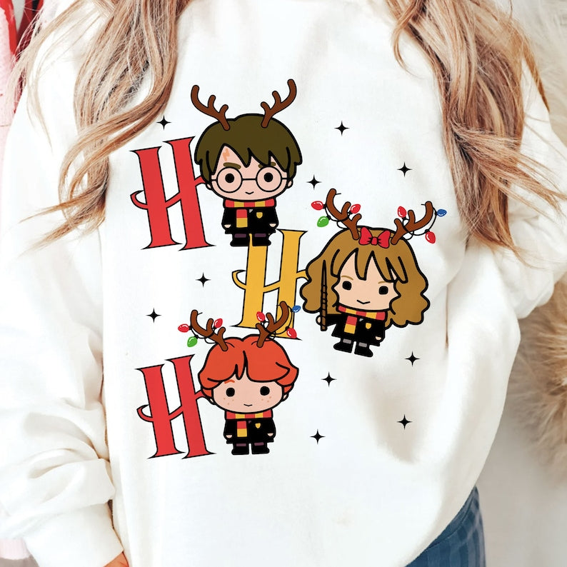 Ho Ho Ho Christmas Magic Wizard Sweatshirt