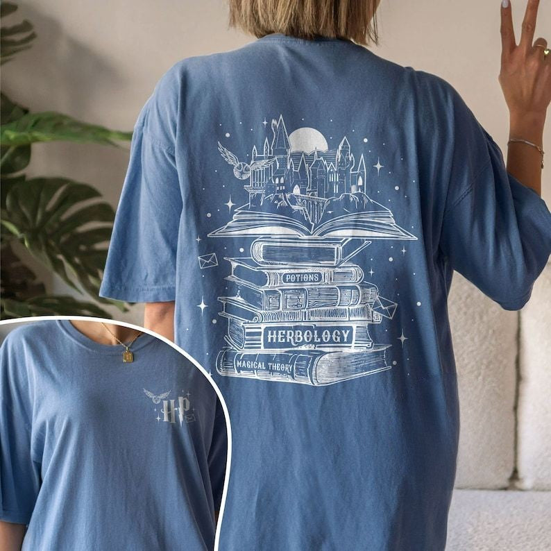 Wizard Castle Book Casual T-shirt