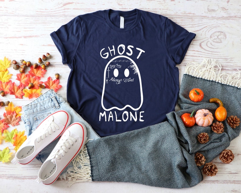 Ghost Malone Spooky Halloween T-shirt