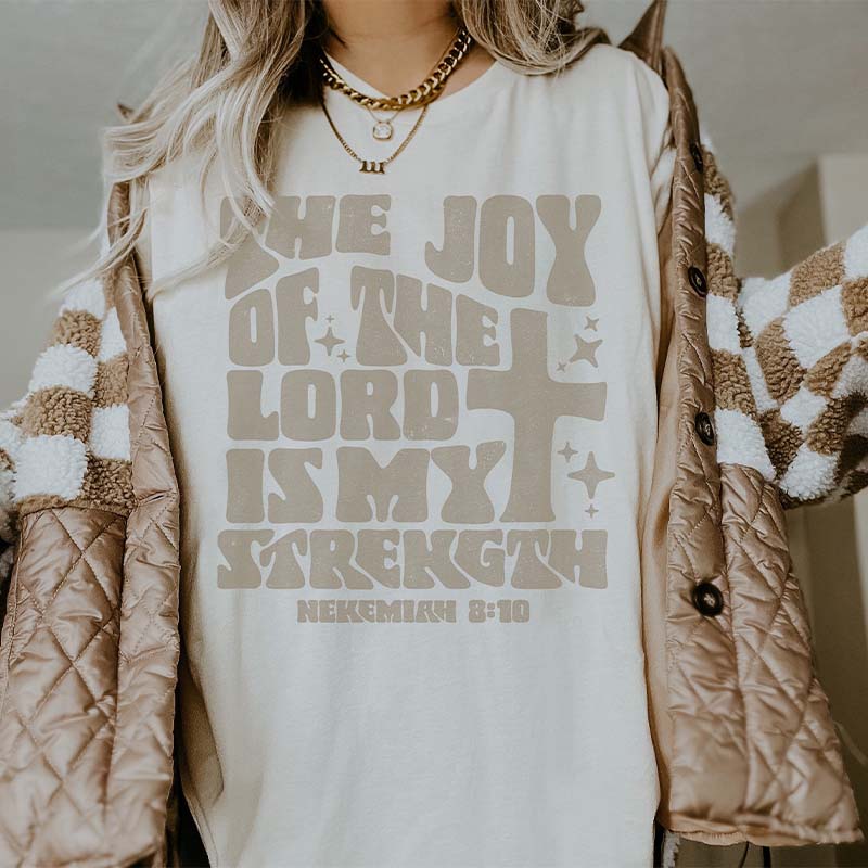 Boho Faith Bible Verse Casual T-shirt