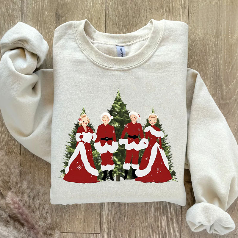 Christmas Movie Long Sleeve Sweatshirt