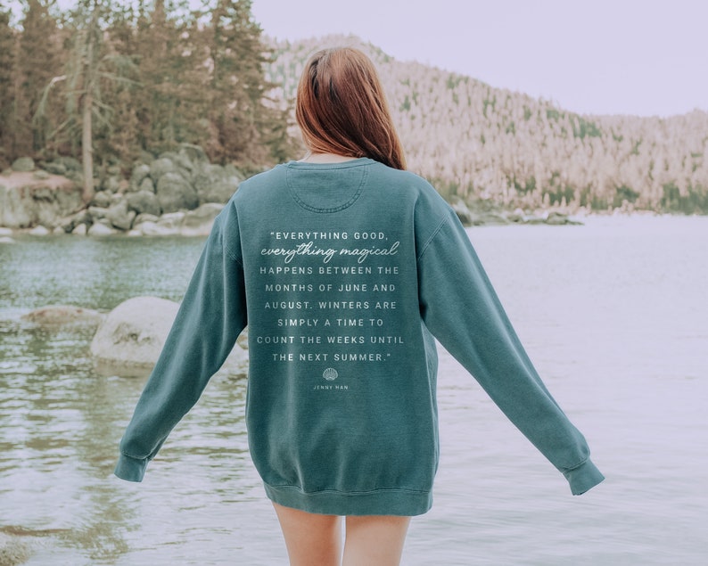 Cousins Beach Pretty Crewneck Sweatshirt