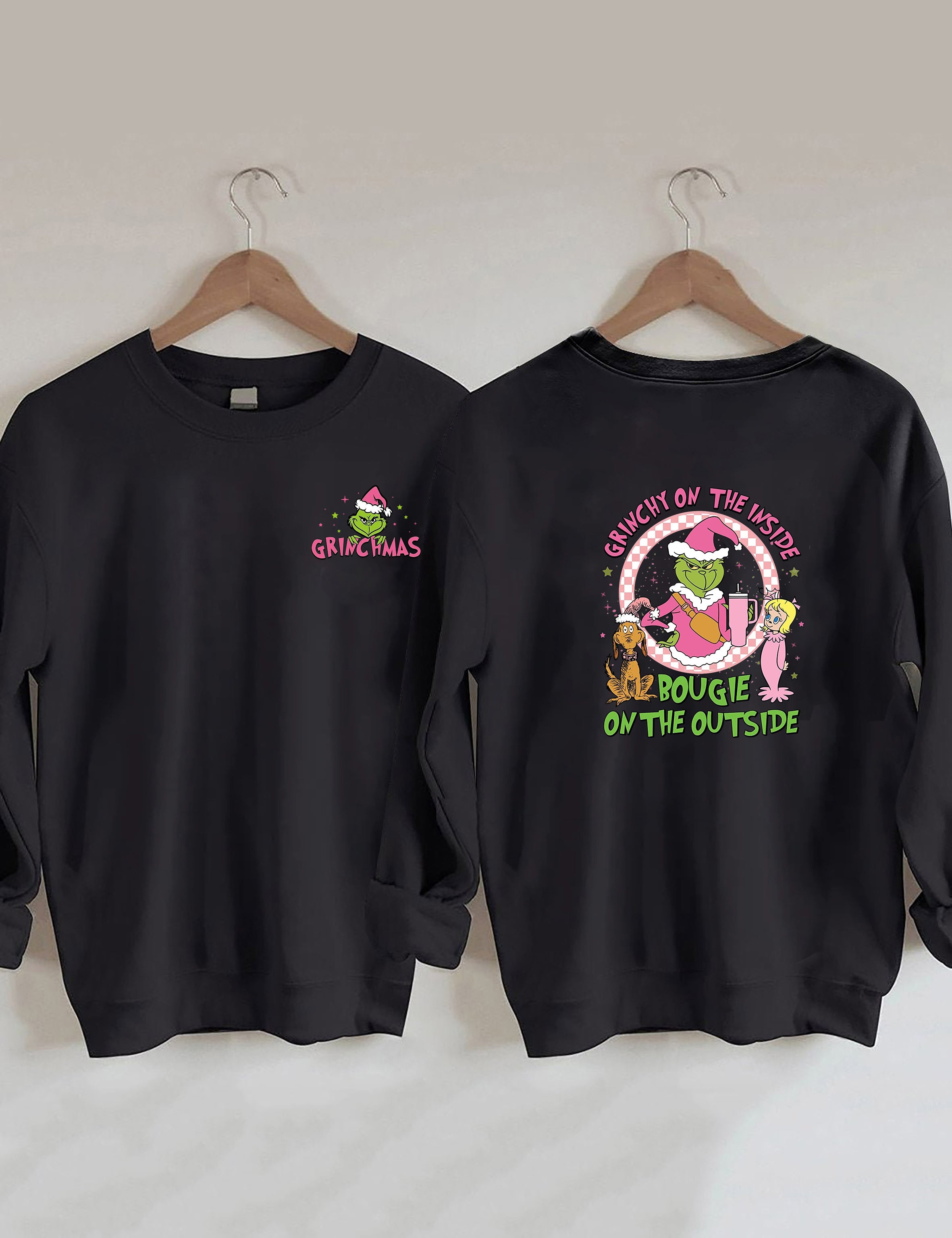 Bougie Grinc Christmas Sweatshirt