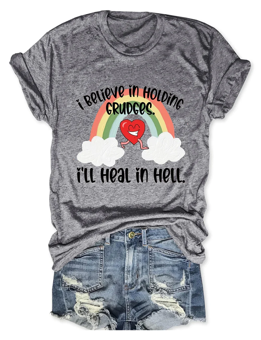 I Believe In Holding Grudges Graphic T-shirt