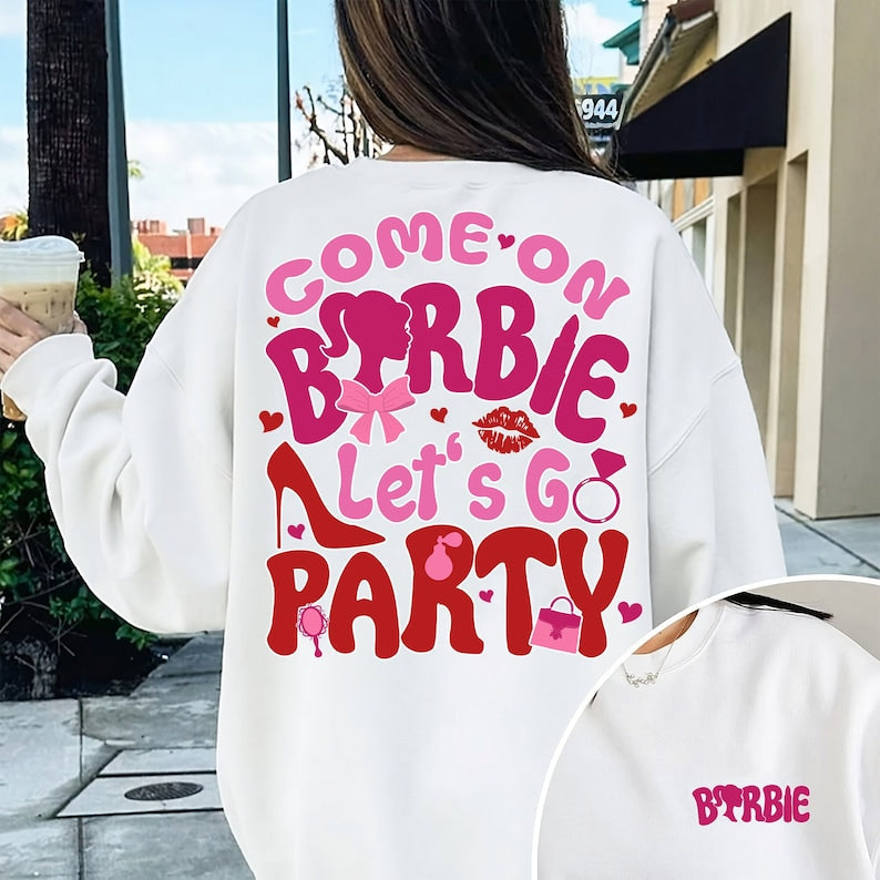 Babie Let's Go Party Birthday Party Sweatshirt