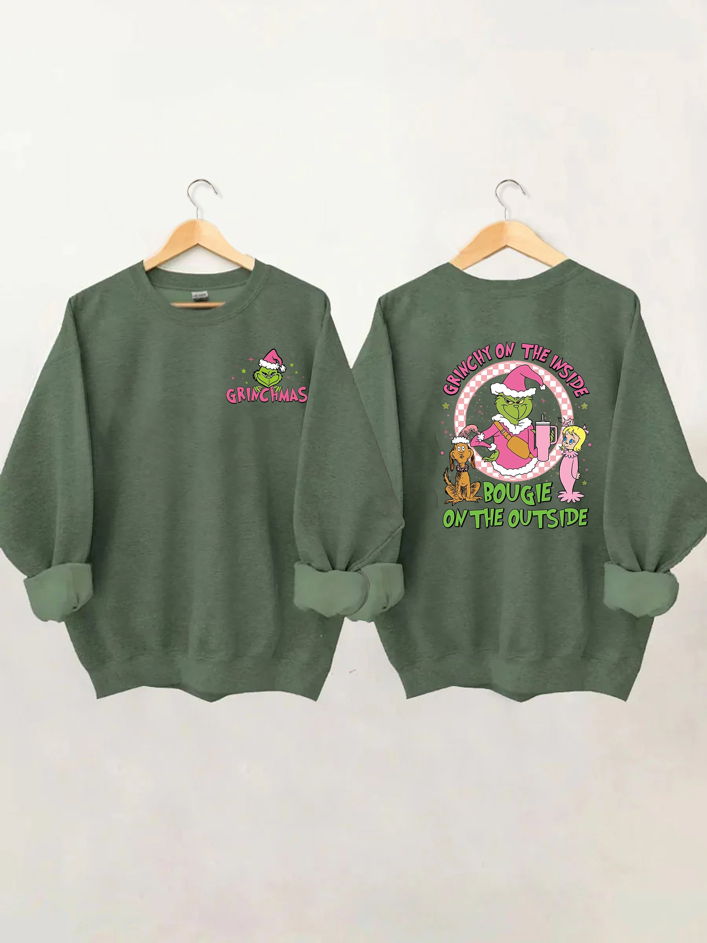 Bougie Grinc Christmas Sweatshirt