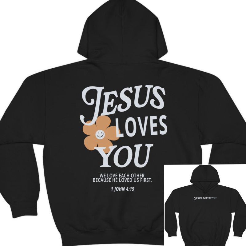 Loves You Aesthetic Hoodie