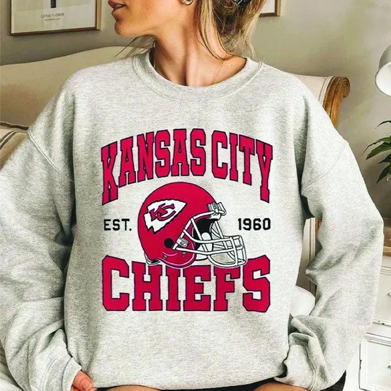 Football Vintage Crewneck Sweatshirt