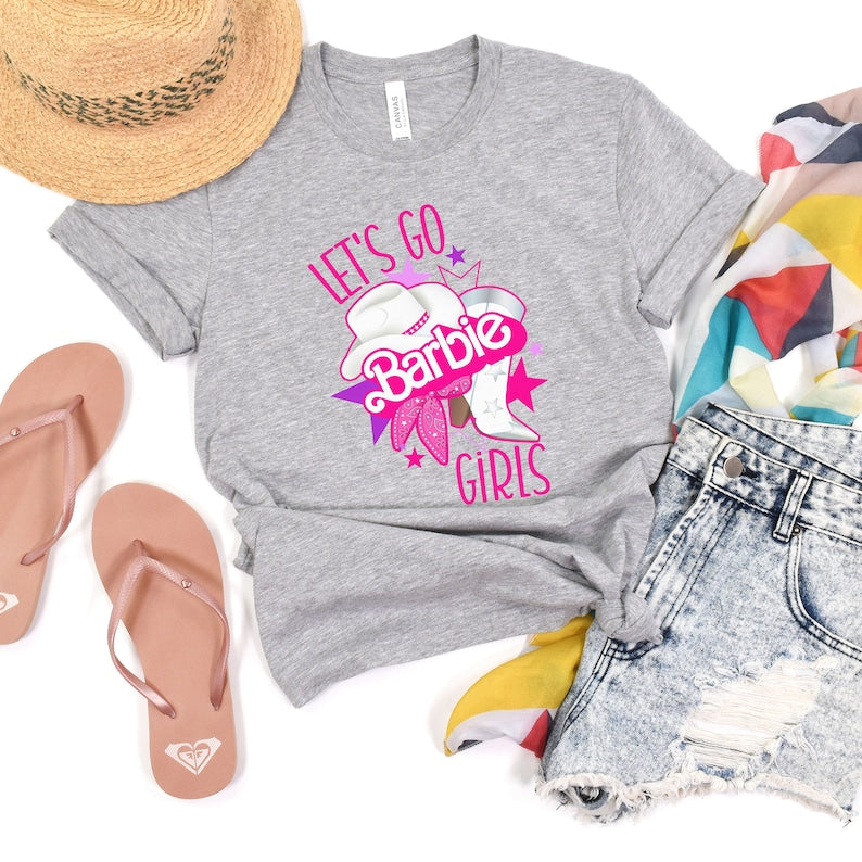 Let's Go Girls Barbie T-shirt