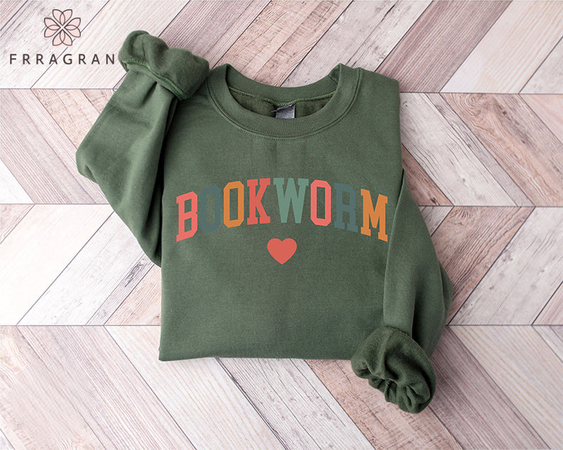 Bookworm Cute Books Lover Sweatshirt