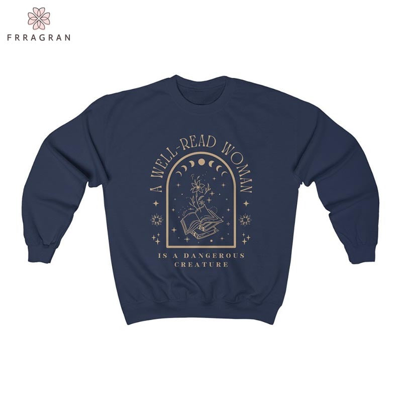 A Well Read Woman Bookish Sweatshirt
