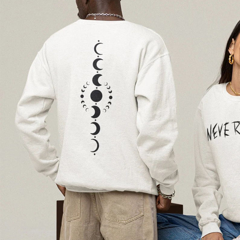 BTS Nevermind Print Sweatshirt