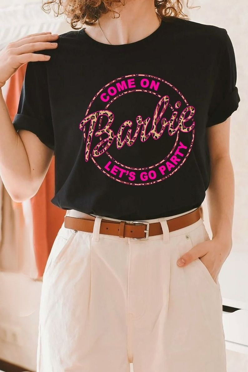 Leopard Come On Let's Go Party T-shirt