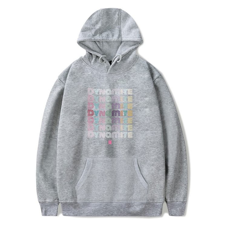 BTS Dynamite Logo Hoodie